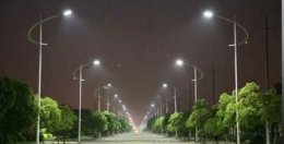 Освещение дороги светидиодными светильниками