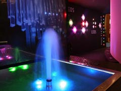 Светодиодная подсветка фонтана